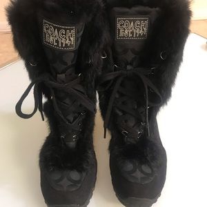 Women's Coach winter boots